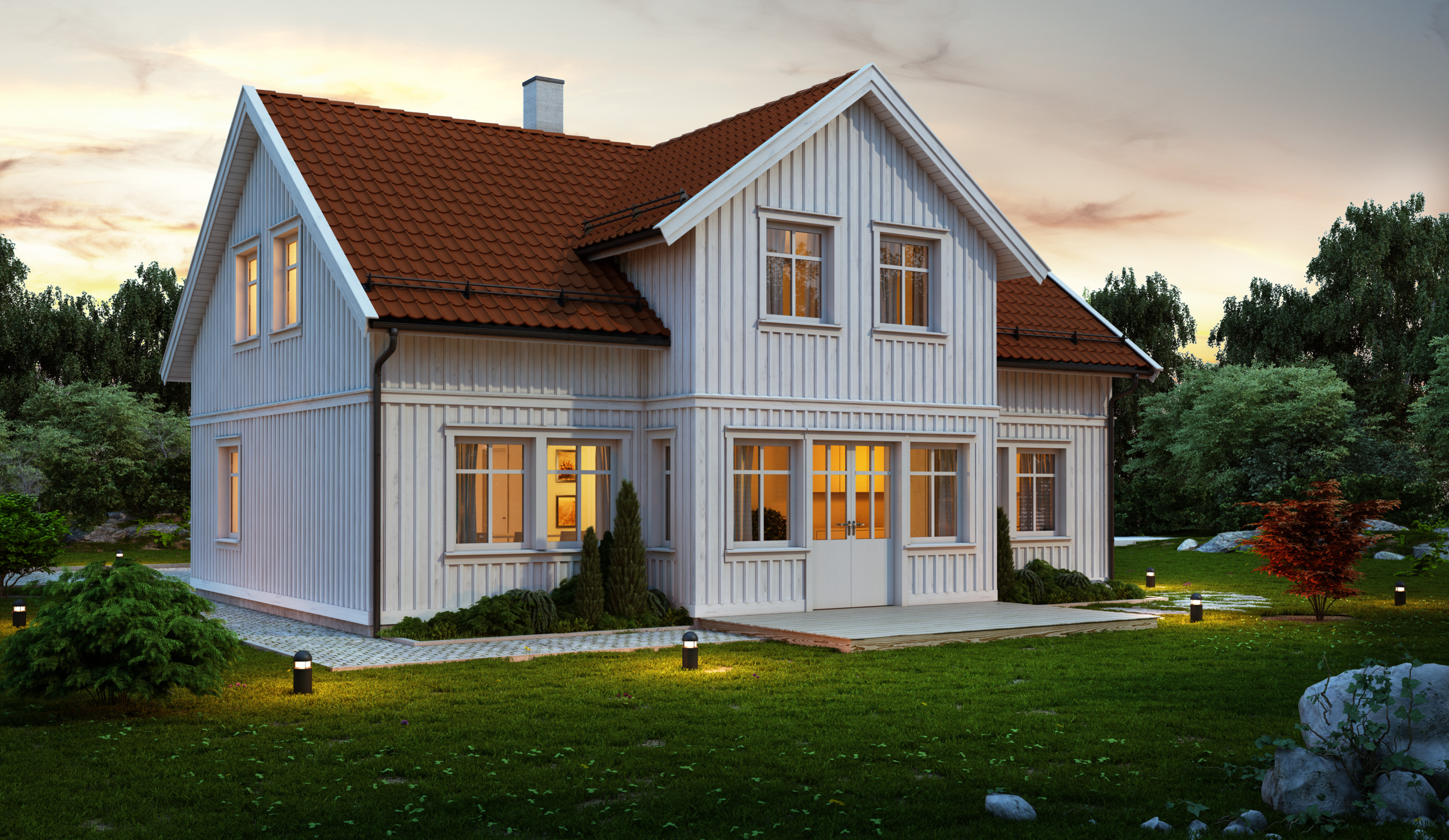 3d visualisering for Iec Hus
