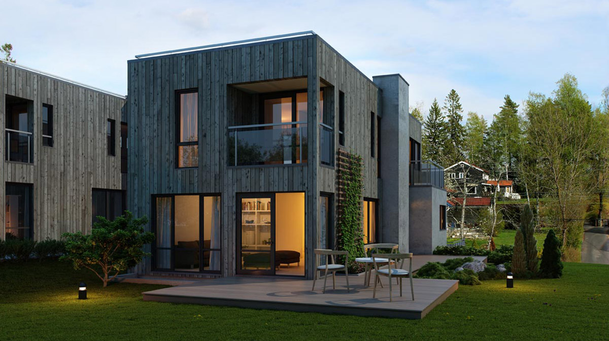 3d visualiseringer for Byhus AS