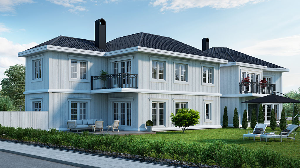 3d visualisering av Vårveien